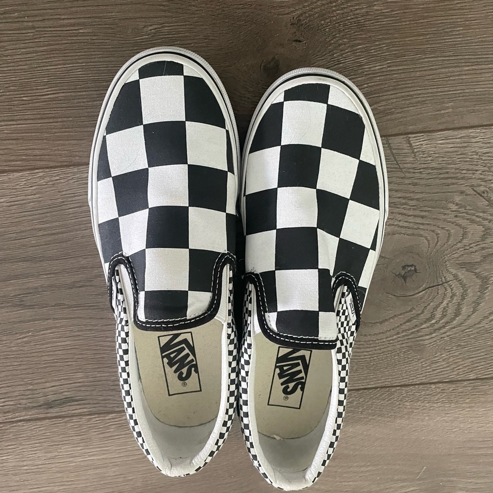 Checkered Vans